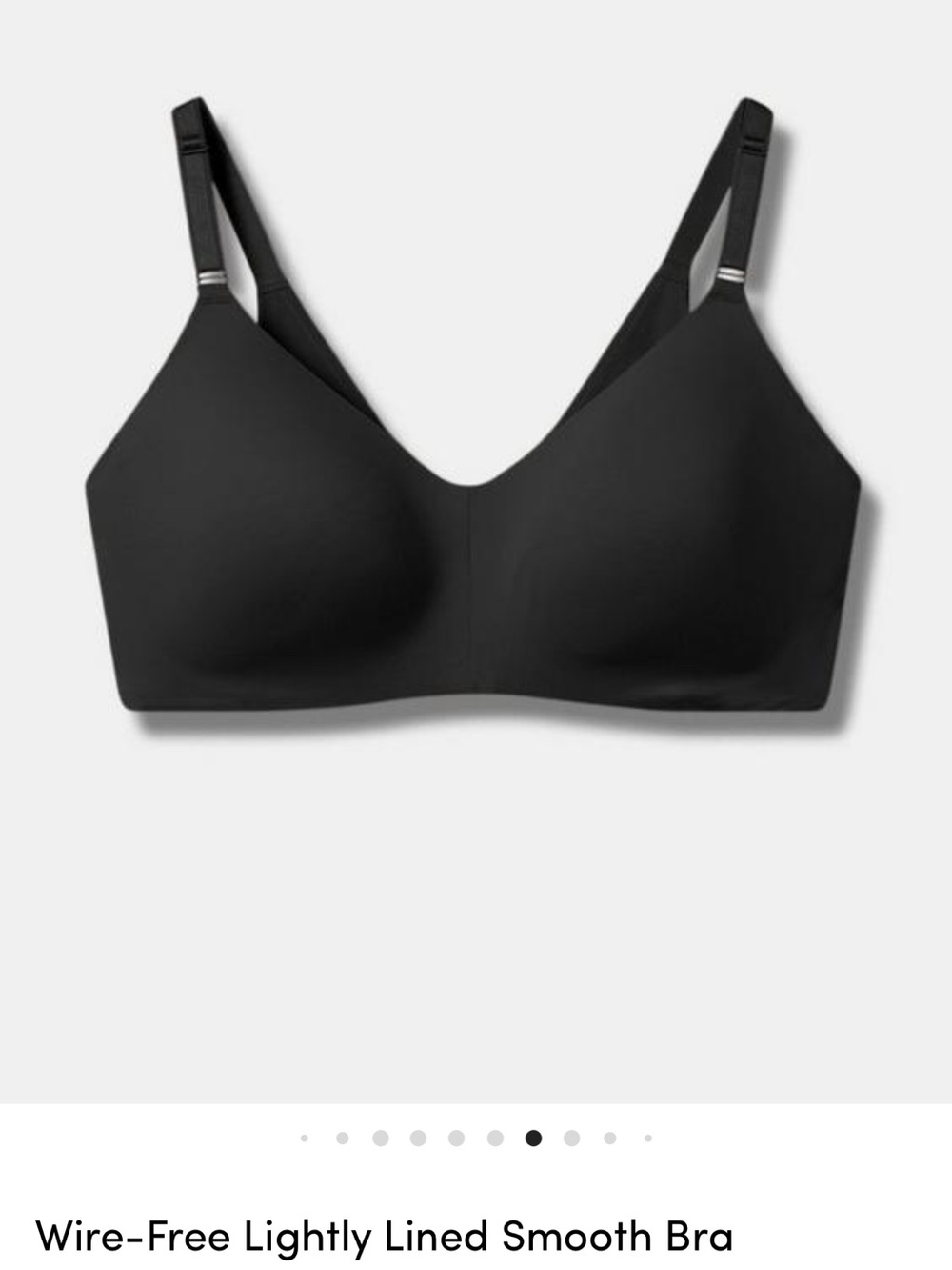 torrid Black Smooth Wire-Free Bra